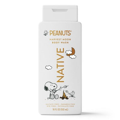 Native Peanuts Limited Edition Body Wash - Harvest Moon - 18 fl oz