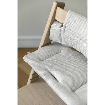 Stokke Tripp Trapp Classic High Chair Cushion 2, Made with Organic Cotton - Nordic Gray