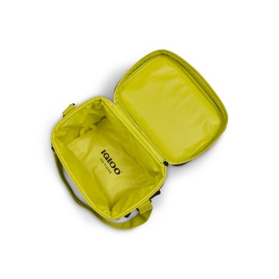 Igloo Lunch Box and Bag Cube 12 with Ice Floor - Black Camo