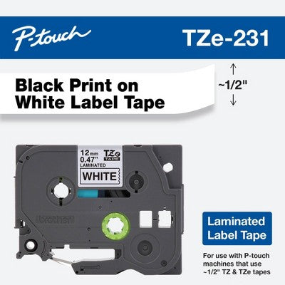 Brother P-touch TZe231 Label Tape