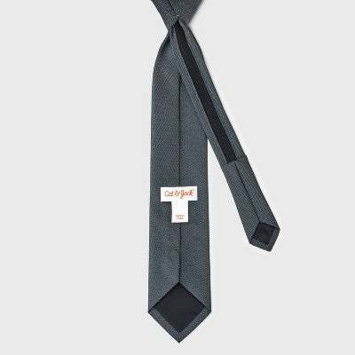 Boys' Woven Zip Necktie - Cat & Jack Gray M/L