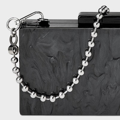 Ball Chain Shoulder Handbag Strap - A New Day Silver