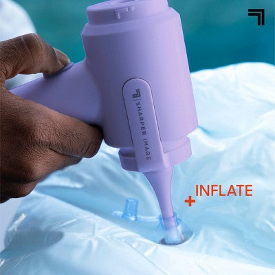 Sharper Image Cordless Handheld Vacuum and Blower Purple