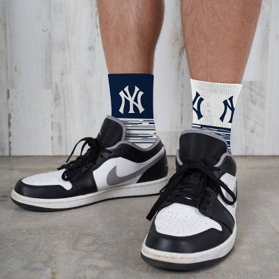 MLB New York Yankees Youth Quarter Socks - 2pk