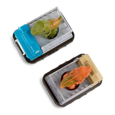 TERRA by Battat Remote Control Bumper Cars Set- Dinosaur: Infrared Play Vehicles