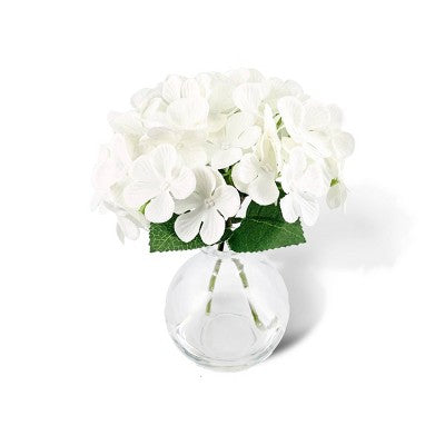 Potted Florals White - Bullseye's Playground