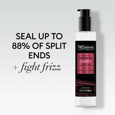 Tresemme Keratin Smooth Weightless Hair Treatment Leave-In Lotion - 6.1oz