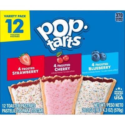 Pop-Tarts Frosted Fruit Variety Pack - 12ct / 20.3oz