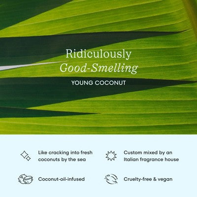 Cocolab Cocofloss Refillable Woven Expanding Dental Floss - Young Coconut - 33yd