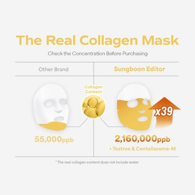 SUNGBOON EDITOR Deep Collagen Overnight Facial Mask - Niacin-Vita C