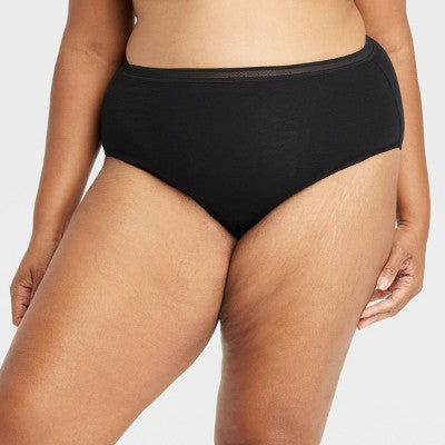 Women's 6pk Cotton Stretch Briefs Underwear XXL