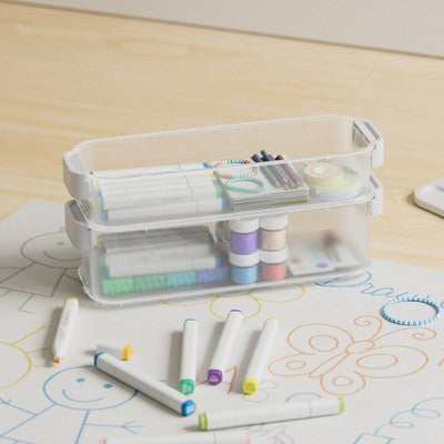 6pc Click in Place Slim Toolbox Starter Kit White - Brightroom?