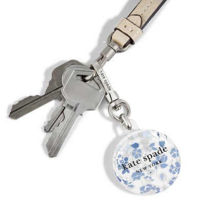 Kate Spade New York Dog AirTag Holder - Flowerbed Blue