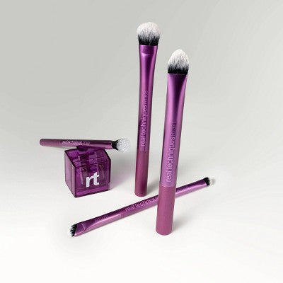 Real Techniques Eye-Conic Essentials Brush Set - 4pc