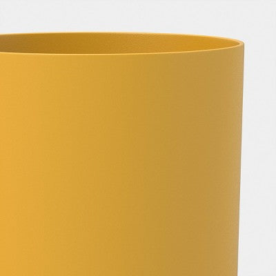 2pc Recycled Resin Indoor Outdoor Planter Pots Mustard Yellow 4" - Room Essentials