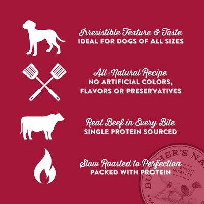 Butcher's Naturals Beef Flavor Rawhides Dog Treats - 8oz