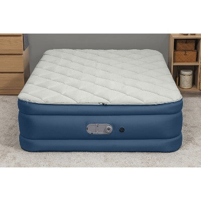 Sealy AlwayzAire Tough Guard Duvet Top Air Mattress Queen with Built-in Dual Pump (LOCAL PICKUP ONLY)