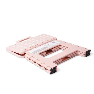 Vivitar Folding Stool Pink/White