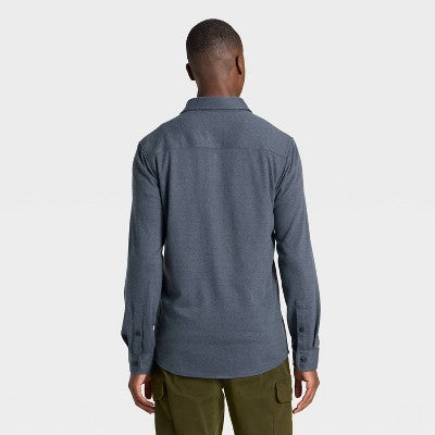Men's Comfort Soft Shirt - Goodfellow & Co Dark Blue L