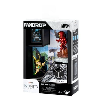 FANDROP Marvel Iron Man vs Loki Figure - 2pk