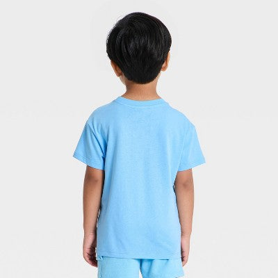 Toddler Boys' Miami Tennis Club Oversized T-Shirt - Turquoise 3T