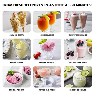 GreenPan Frost Ice Cream and Frozen Drink Maker Licorice (LOCAL PICKUP ONLY)