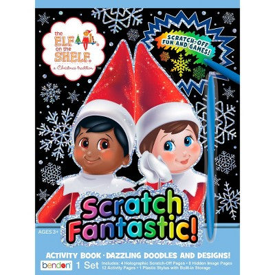 Bendon Licensed Scratch Art Elf on the Shelf