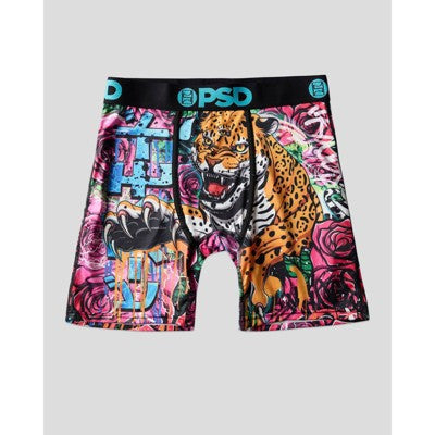 PSD Men's Tiger Rosa/Beast Mode Print Briefs - M