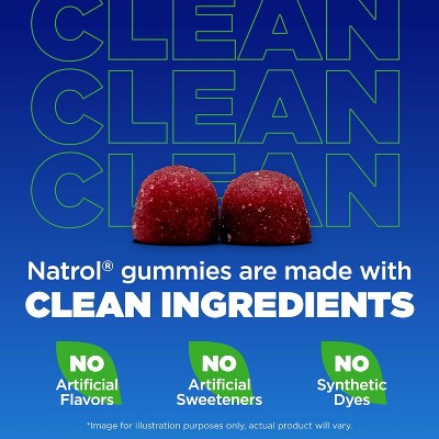 Natrol Mood + Stress Magnesium Citrate Gummies Raspberry, 60 Ct EXP: JUN/2026