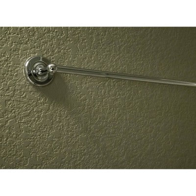 24" San Martin Towel Bar Polished Chrome - Design House: Metal Dual Rod, Bathroom Accessory, Wall Mounted