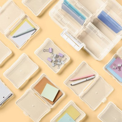 Bulk Multipack of Snap Cases Clear - up&up