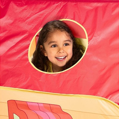 Bluey Pop 'N' Fun Play Tent: BBC Licensed Metal Frame Playhouse for Kids