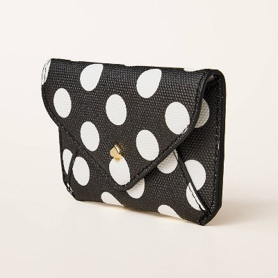 Polka Dot Envelope Card Case - kate spade new york x Target Black/White