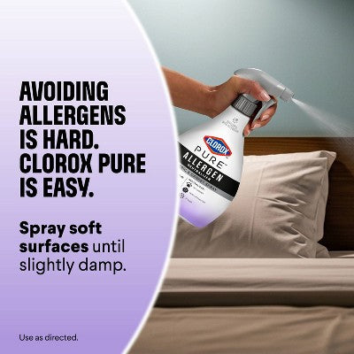 Clorox PURE Allergen Neutralizer Fabric & Carpet Spray Air Fresheners Nighttime Calm - 26oz