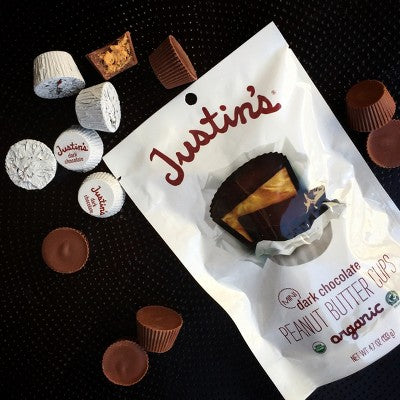 Justin's Dark Chocolate Candy Peanut Butter Cups - 4.7oz