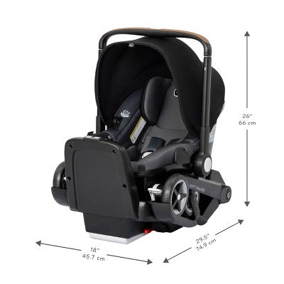 Evenflo Shyft DualRide Travel System with Carryall Storage - Boone Gray (LOCAL PICKUP ONLY)