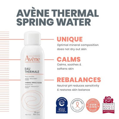 Avene Thermal Spring Water Facial Mist Spray - 5 fl oz