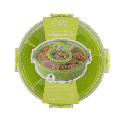 Cook With Color Lazy Susan Snack Box Green