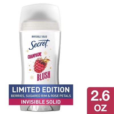 Secret Invisible Solid Limited Edition Antiperspirant and Deodorant - Champagne Blush - 2.6oz