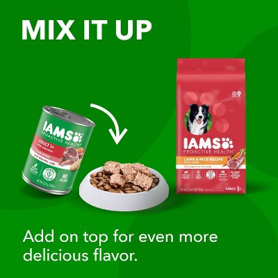 IAMS Proactive Health Minichunks Lamb and Rice Flavor Dry Dog Food - 7lbs