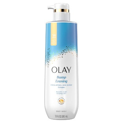 Olay Premium Bump Erasing Exfoliating Body Wash with AHA Serum Complex - 20 fl oz