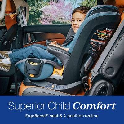 Chicco MyFit ClearTex Harness + Booster Seat - Raven (LOCAL PICKUP ONLY)