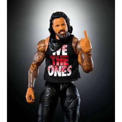 WWE Elite Jimmy Uso Action Figure, Series #114 6" Collectible with Accessories