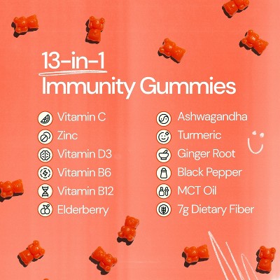Immun by Gruns Sugar Free Dietary Supplement Gummies - 240g/12 Servings