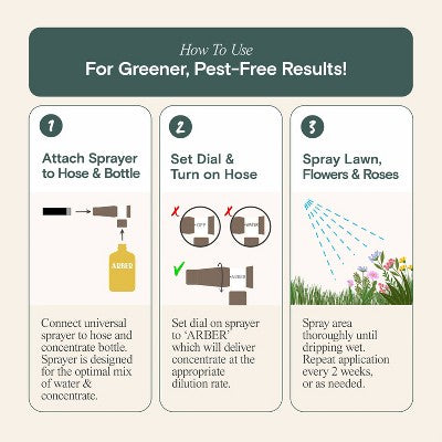 Arber Organic Insecticide for Rose and Flower