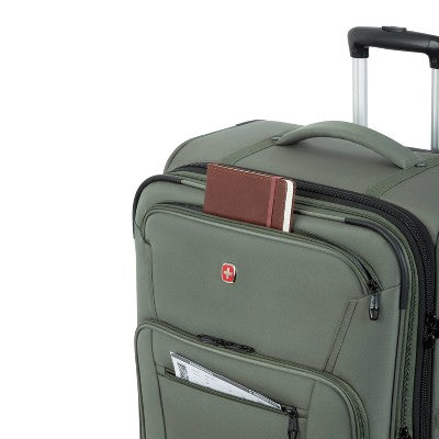 SWISSGEAR Zurich Softside Large Checked Spinner Suitcase - Green (LOCAL PICKUP ONLY)