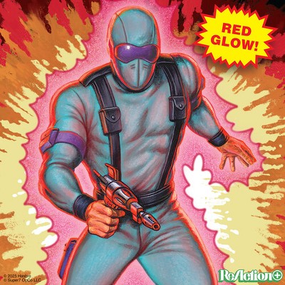 Super7 - Super7 - G.I. Joe - ReAction+ Wv6 - Snake Eyes (Red Glow, Crystal Poison)