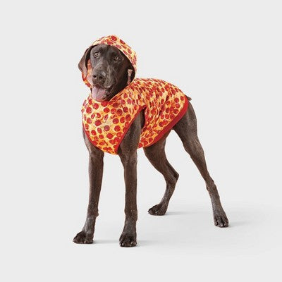 Pizza Dog Hoodie - Boots & Barkley XL