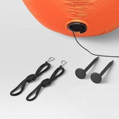 3.5' Double Stacked Jack Airblown Inflatable Halloween Decoration Orange - Hyde and EEK! Boutique