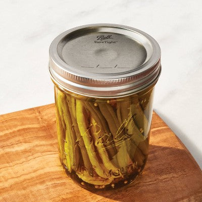 Ball 12pk Wide Mouth Mason Jar Lids Without Bands